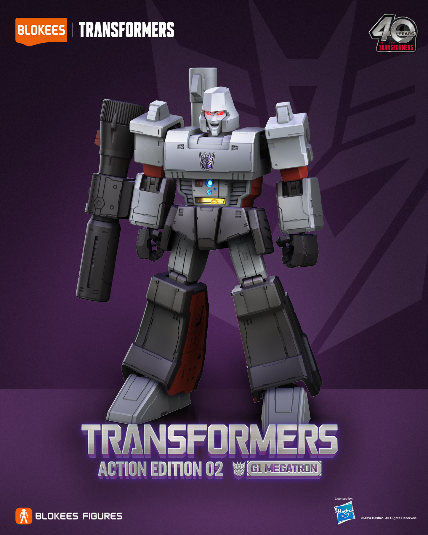 *NEW* Blokees Transformers G1 Action Megatron