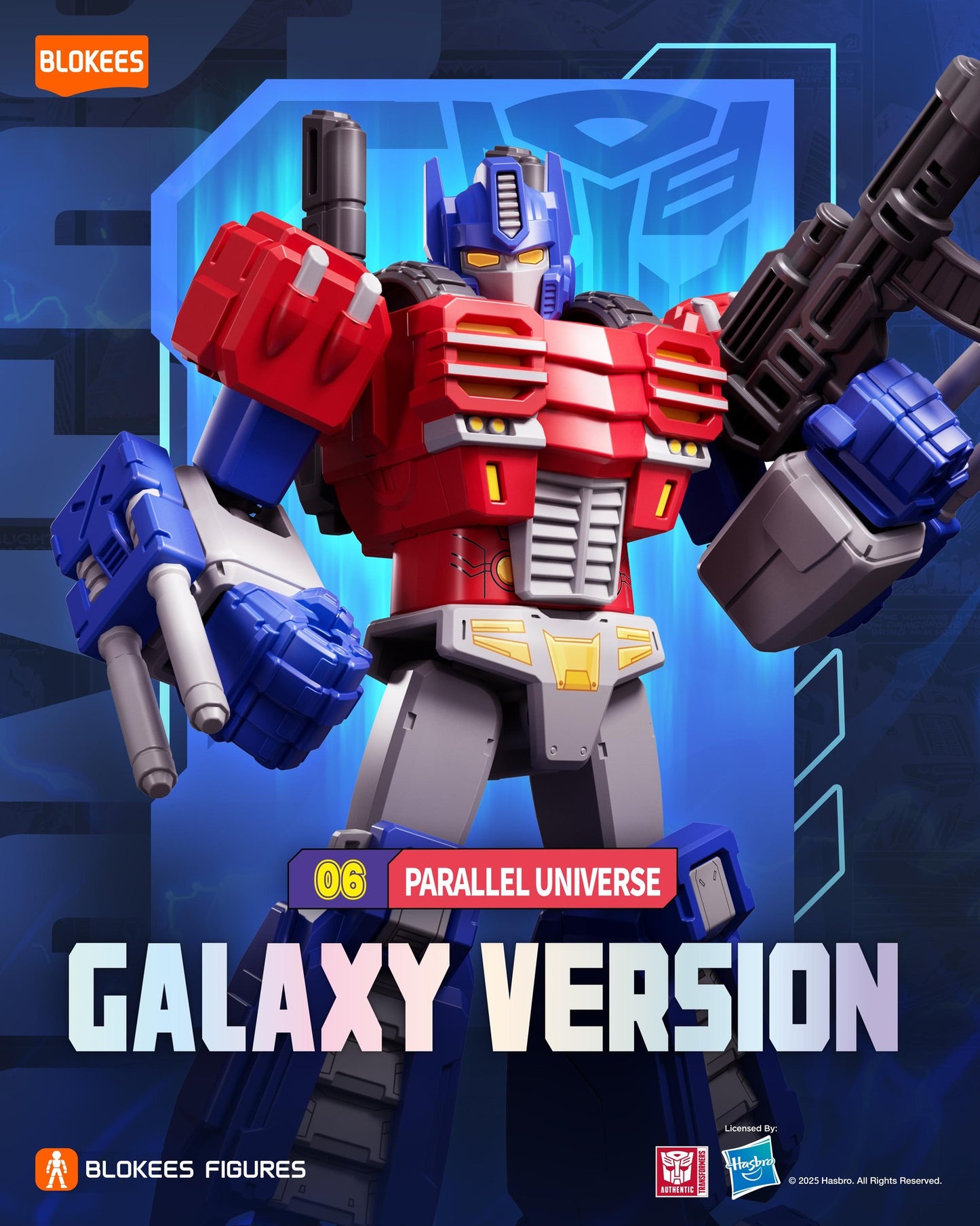 Blokees Transformers Galaxy Wave 06 Parallel Universe