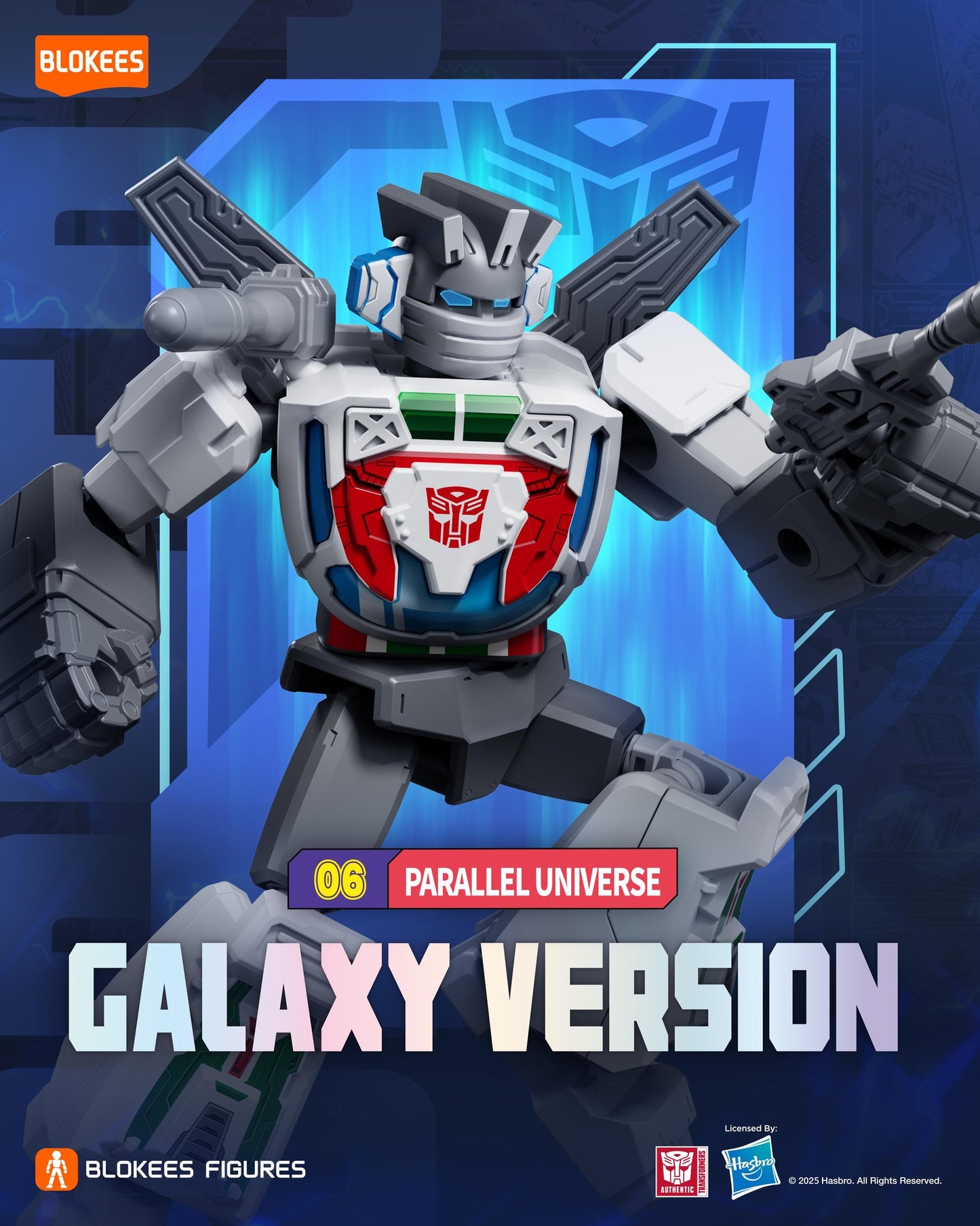Blokees Transformers Galaxy Wave 06 Parallel Universe