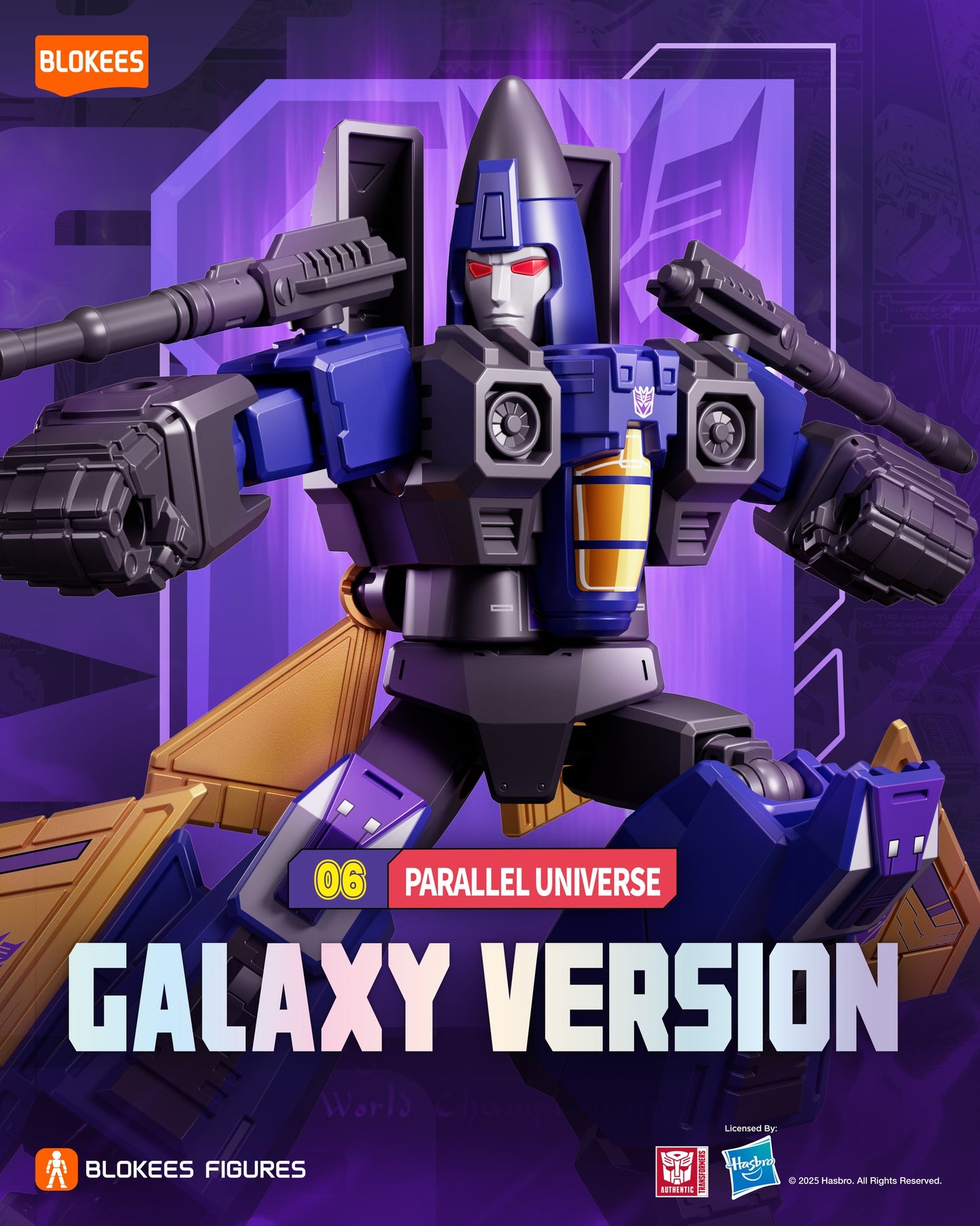 Blokees Transformers Galaxy Wave 06 Parallel Universe
