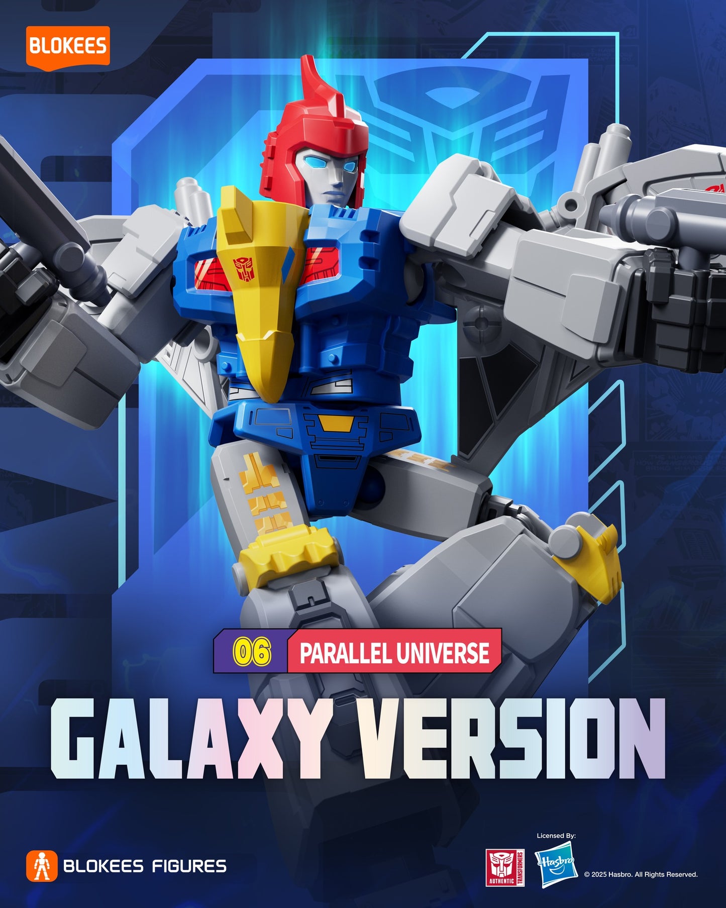Blokees Transformers Galaxy Wave 06 Parallel Universe