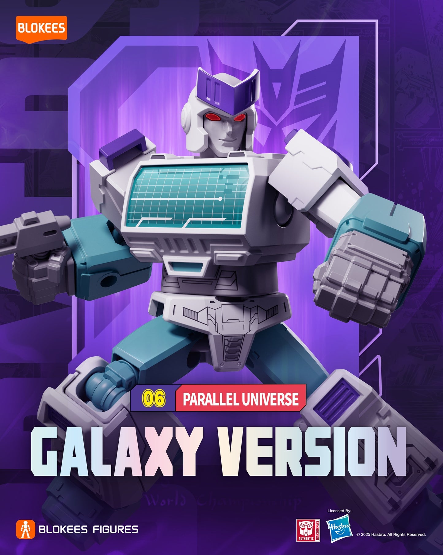 Blokees Transformers Galaxy Wave 06 Parallel Universe