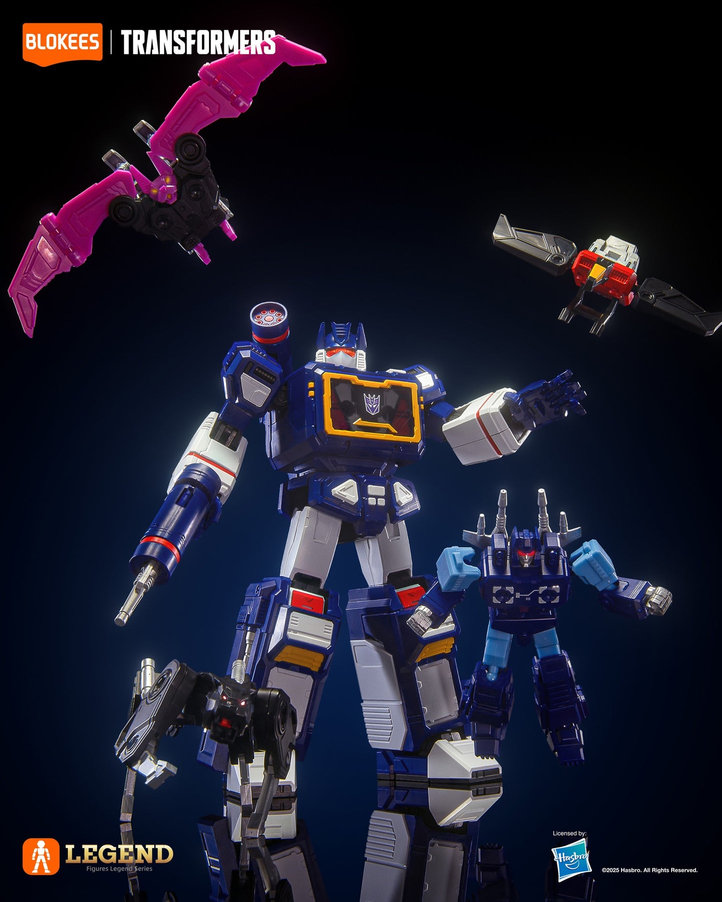 *NEW* Blokees Action Edition Soundwave