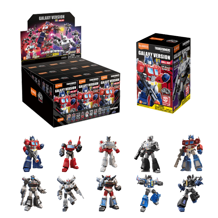 Blokees Transformers Galaxy Wave 01 Roll Out