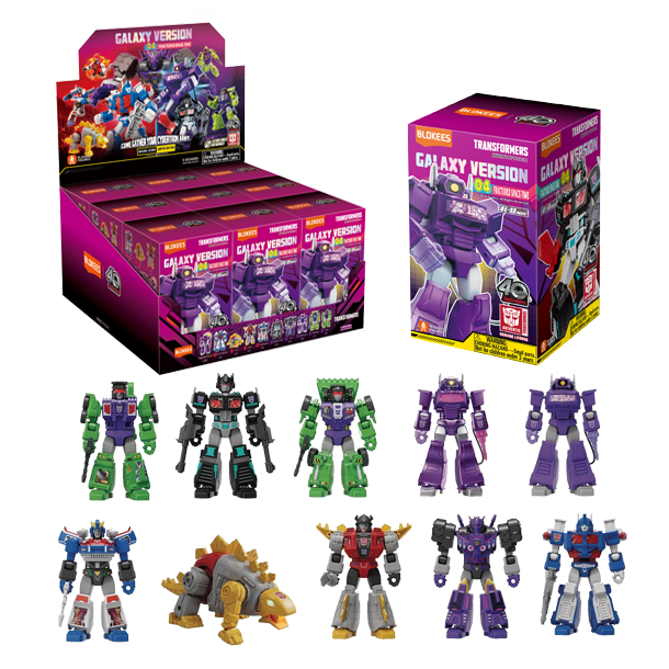 Blokees Transformers Galaxy Wave 04 Fractured Space-Time