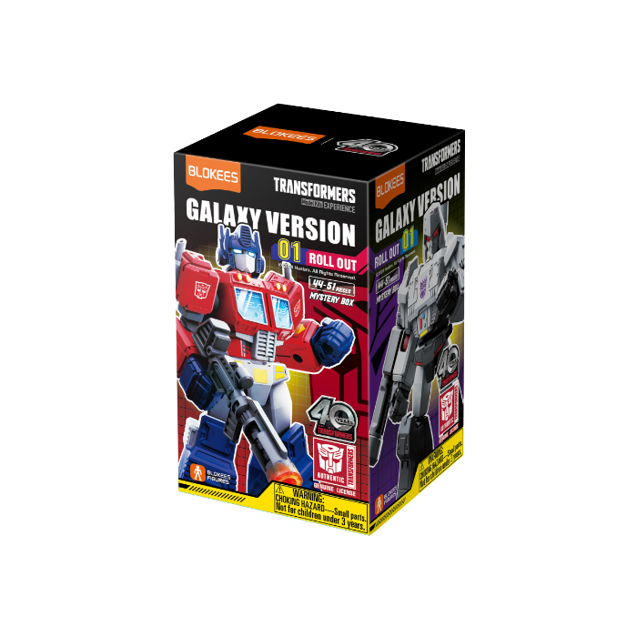 Blokees Transformers Galaxy Wave 01 Roll Out