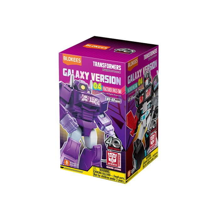 Blokees Transformers Galaxy Wave 04 Fractured Space-Time