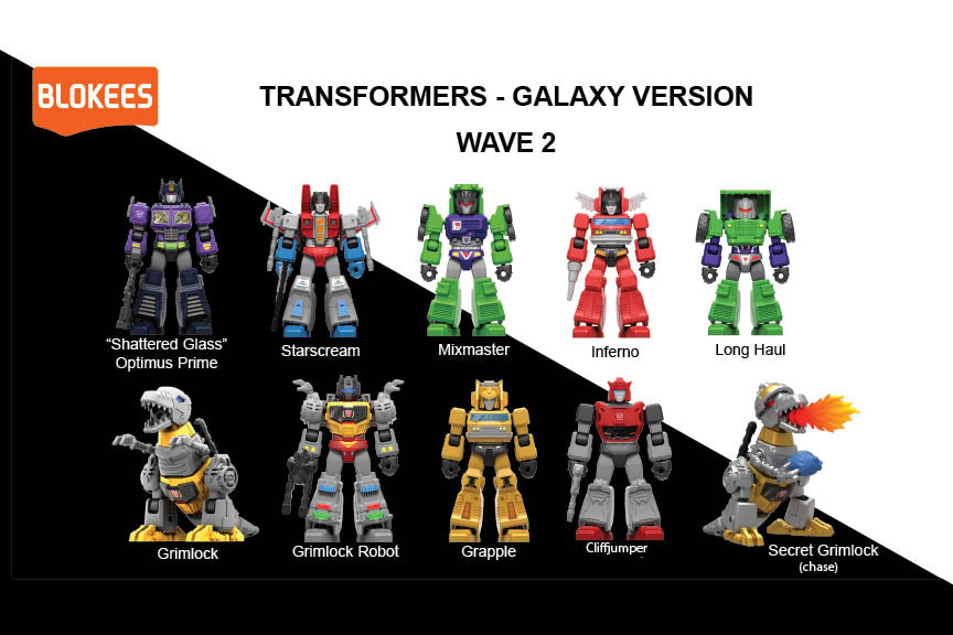 Blokees Transformers Galaxy Wave 02 S.O.S.