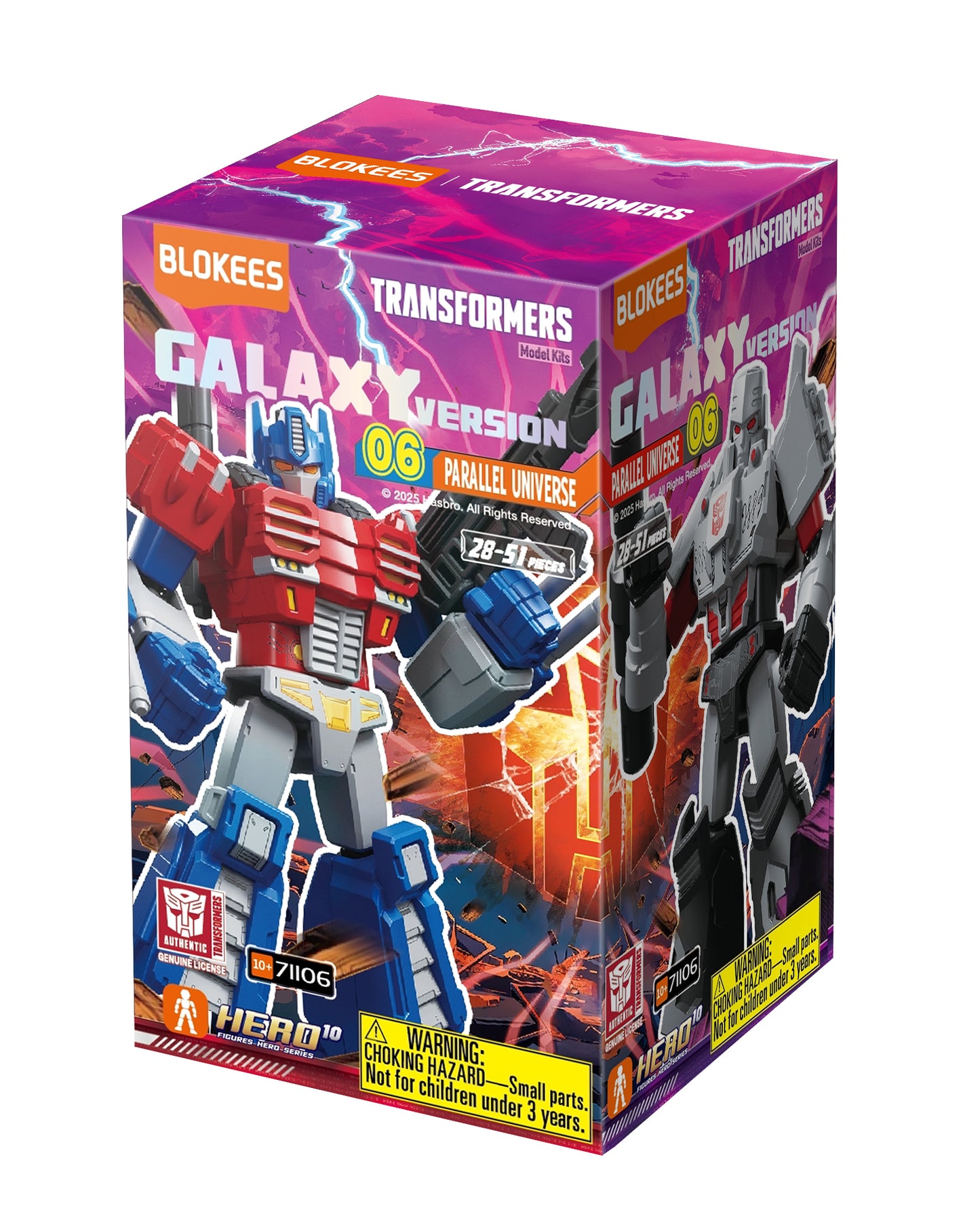 Blokees Transformers Galaxy Wave 06 Parallel Universe