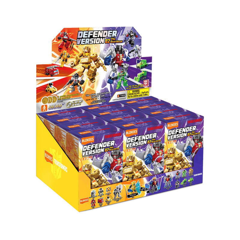 Blokees Transformers Galaxy DEFENDERS Wave 2