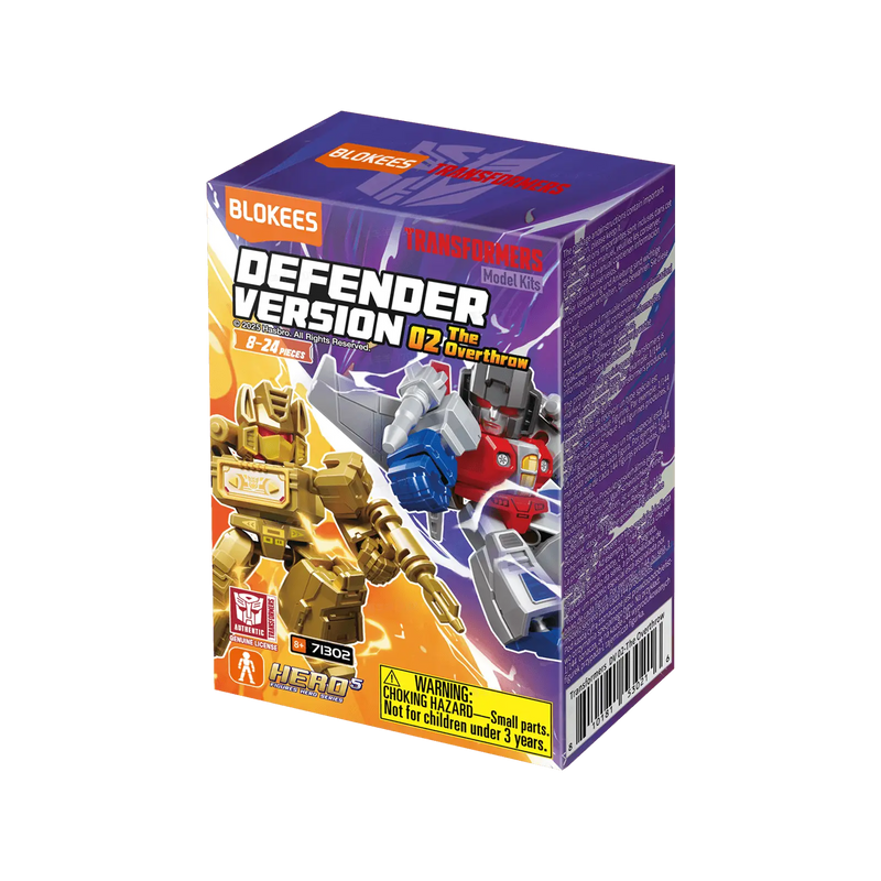 Blokees Transformers Galaxy DEFENDERS Wave 2