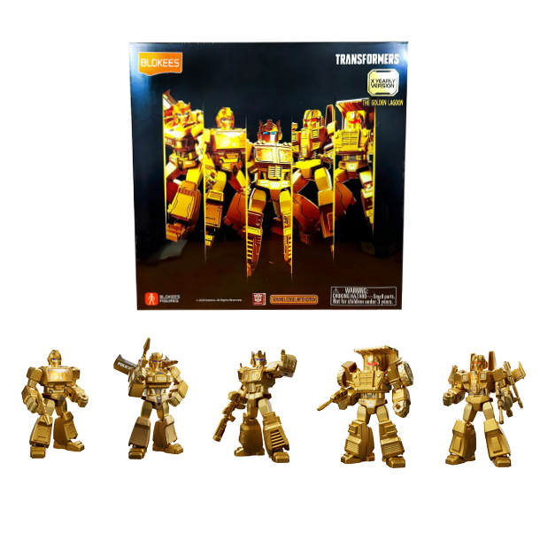 Blokees Transformers Yearly Exclusive 2024 - The Golden Lagoon