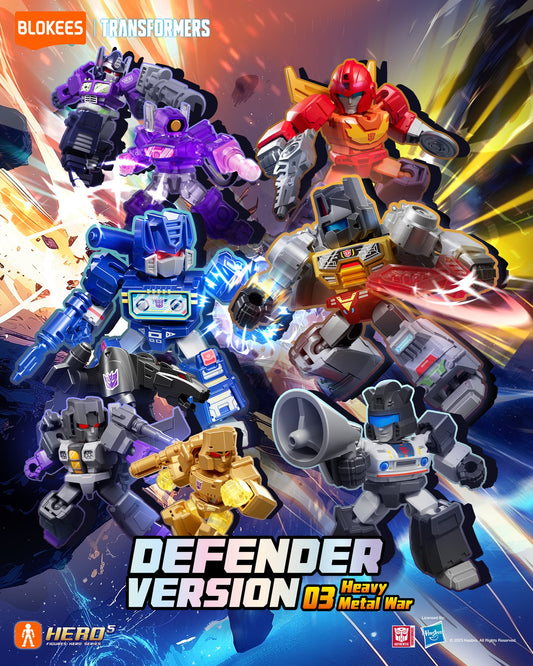 Blokees Transformers Galaxy DEFENDERS Wave 3