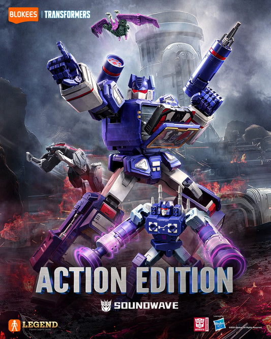 *NEW* Blokees Action Edition Soundwave