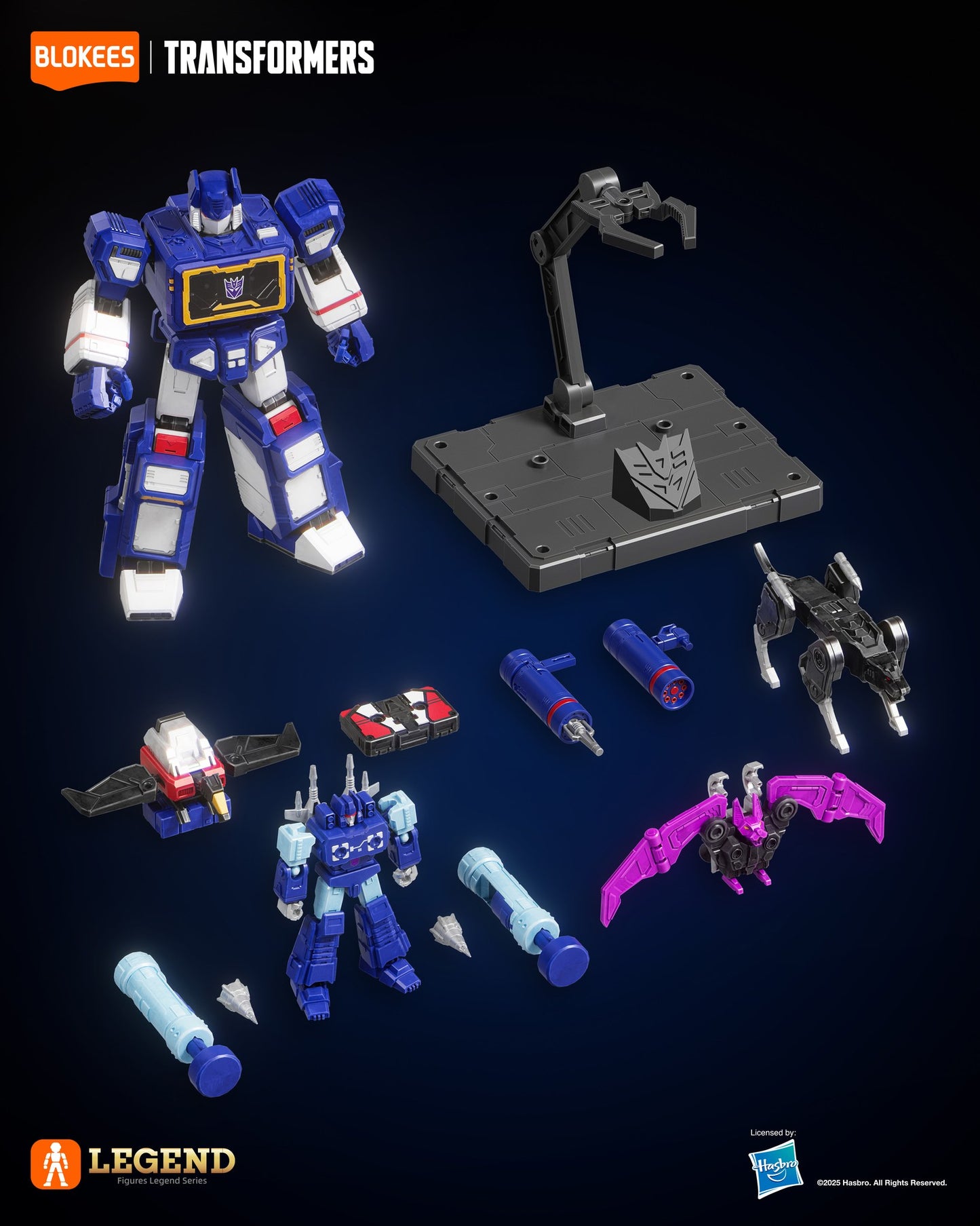 *NEW* Blokees Action Edition Soundwave